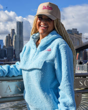 Load image into Gallery viewer, RayHutch Fuzzy hoodie (sky blue)
