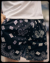 Load image into Gallery viewer, RH Bandana Shorts - Black
