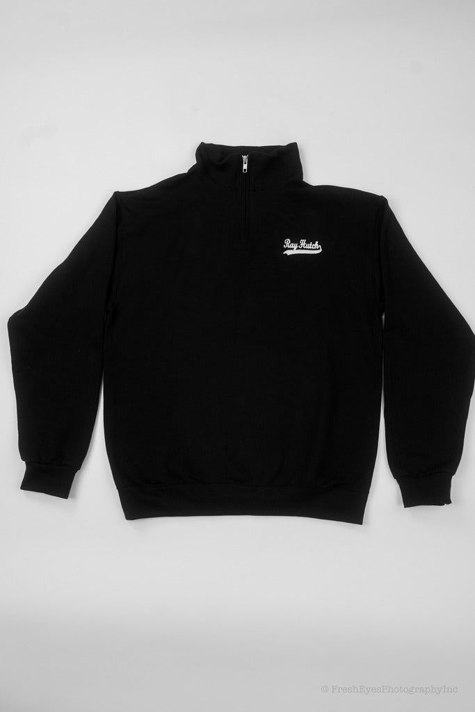 Ray Hutch Quarter Zip - Black