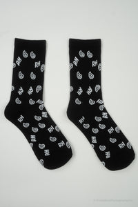 RH Bandana Socks - Black