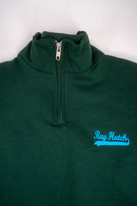 Ray Hutch Quarter Zip - Green