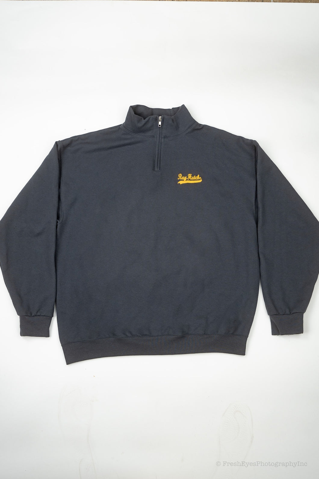 Ray Hutch Quarter Zip - Grey