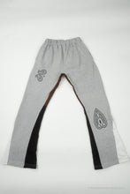 Load image into Gallery viewer, Paisley Flare Sweatpants - Grey
