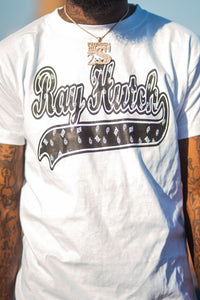 Paisley Logo Tee - White